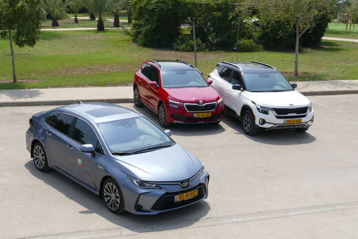 קיה סלטוס מול סקודה קאמיק קיה סלטוס מול סקודה קאמיק